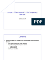 Image Enhancement in The Frequency Domain: GZ Chapter 4