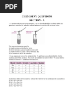 Chemistry Chemistry Questions