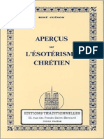 Aperçus Sur l’Ésotérisme Chrétien by René Guénon [Guénon, René] (Z-lib.org).Epub