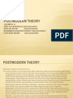 POSTMODERN THEORY Kelompok 6