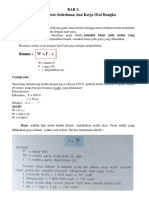 BAB 3 Usaha, Pesawat Sederhana, Dan Kerja Otot Rangka