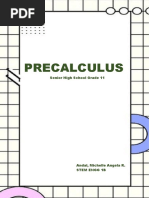 Precalculus: Senior High School Grade 11