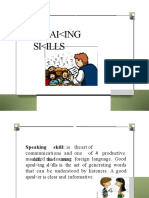 Speaking Skills PDF