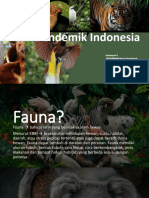 Fauna Endemik Indonesia - Kel. 6 PDF