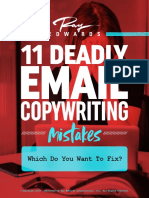 11 Deadly Email Copywriting Mistakes 1