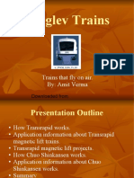 Maglev Trains: Trains That Fly On Air. By: Amit Verma
