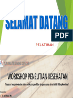 Selamat Datang Pelatihan