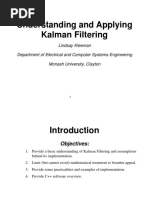 Understanding and Applying Kalman Filtering