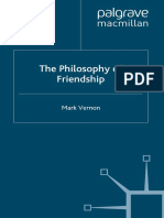 Mark Vernon (Auth.) - The Philosophy of Friendship (2005, Palgrave Macmillan UK)