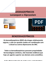 Benzodiazepínicos Lorazepam e Alprazolam