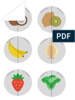 Puzzle Frutas y Verduras