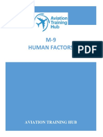 M-9 Human Factors: Aviation Training Hub
