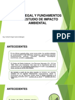 Base Legal Y Fundamentos Del Estudio de Impacto Ambiental: Ing. Herbert Angel Quilca Gallegos
