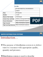 Lecture-10 Water Distribution Systems