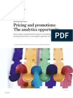 Pricing and Promotions: The Analytics Opportunity