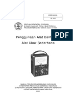 Penggunaan Alat Bantu Dan Alat Ukur Sederhana