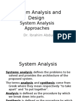 System Analysis Lec4,5