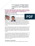 How COBIT 5 Helped Al Rajhi Bank To Meet Compliance and Regulatory Requirements
