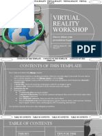 Virtual Reality Workshop by Slidesgo