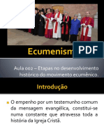 Aula - 02 - O Significado Do Termo Ecumenismo