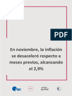 El Informe de Inflación de UMET