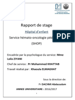Rapport de Stage en Psychologie Clinique - Khaoula ELMAGHAT