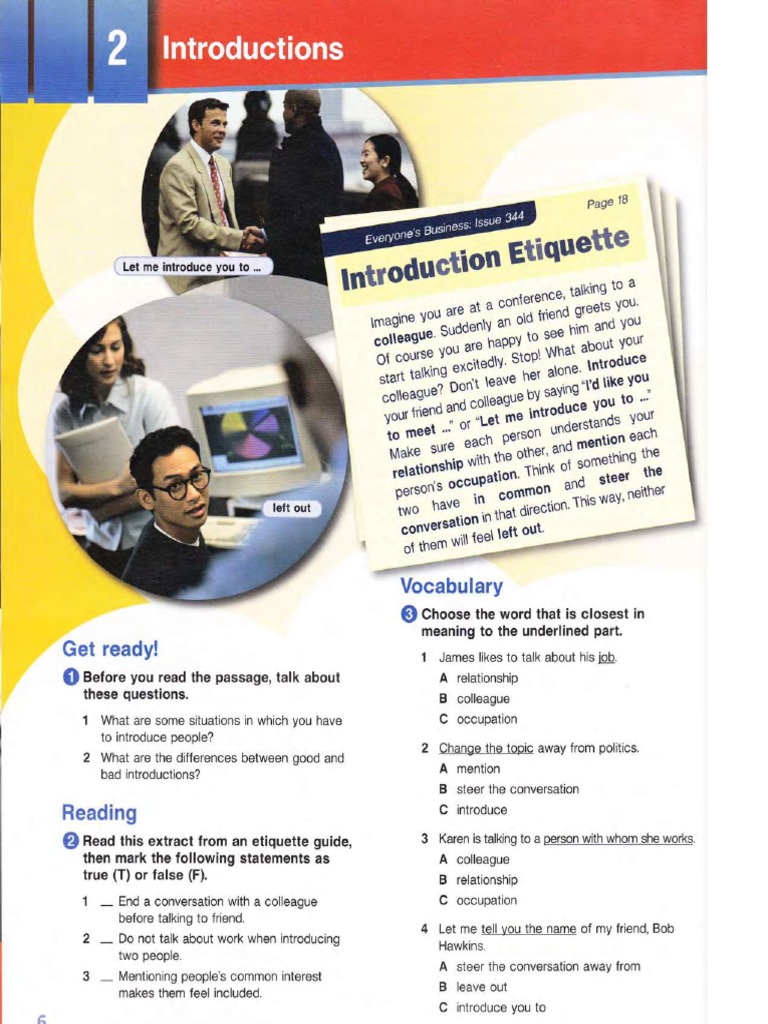 Unit 2 Introductions | PDF