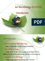 Environmental Microbiology (CLS 416)