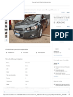 Chevrolet Sonic 1.6 LTZ MX - Mercado Libre