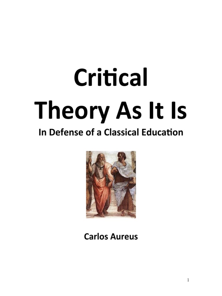 Critical Theory Book, PDF, Literary Criticism