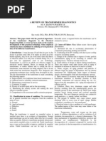 Download A Review on Transformer Diagnostics by vanhtv SN54666939 doc pdf