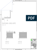 Planta Baixa - Gradil Norte: ESCALA: 1/50