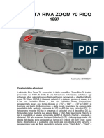 Minolta Riva Zoom 70 Pico - Ed.1997 Matricola n.37805210