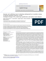 Synergic and Conflicting Issues in Planning Underground Use To Pro - 2013 - Appl