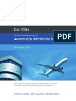 ICAO Doc 10066 (PANS AIM) Aeronautical Information Management (31.01.2020)