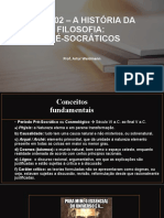 AULA 02 - Pré - Socráticos