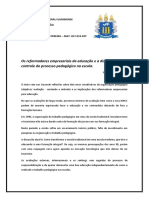 Texto II de Supervisão -Os Reformadores Empresariais Luis Carlos Freitas