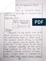 Verification of Superposition Theorem