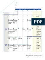 Mapping The Semester - Appendix I - Fillable Fall 2021 Calendar