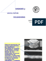 15.2 - Discontinuidades y Defectos en Soldadura