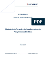 Informe de Trabajos Cervepar CDA Mayo