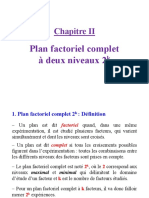 Plans D'expériences - Cours 3