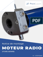 Notice de Montage Moteur Radio + Capteur de Vibration Store Banne