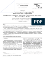 Percutaneous Computed-Tomography-Guided Biopsy of The Spine: 229 Procedures