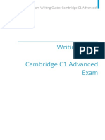 Exam Writing Guide: Cambridge C1 Advanced
