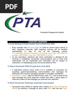 PTA Complaints Mobile