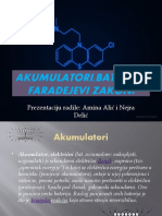 Akumulatori, Baterije I Faradejevi Zakoni