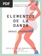 DANZA - Actividad | PDF | Artes del Lenguaje y Comunicación | Estudios ...