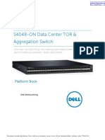 Dell Networking S4048ON PlatformBook Partner Rev13 April 18 2016