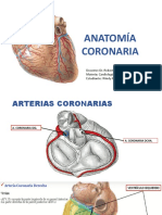 Anatomía Coronaria